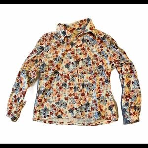 VINTAGE ecco bay Floral Blouse 17/18